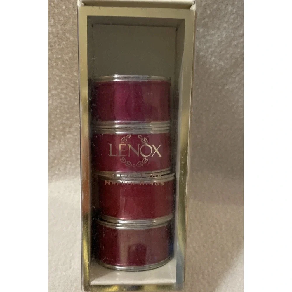 Lenox napkin rings